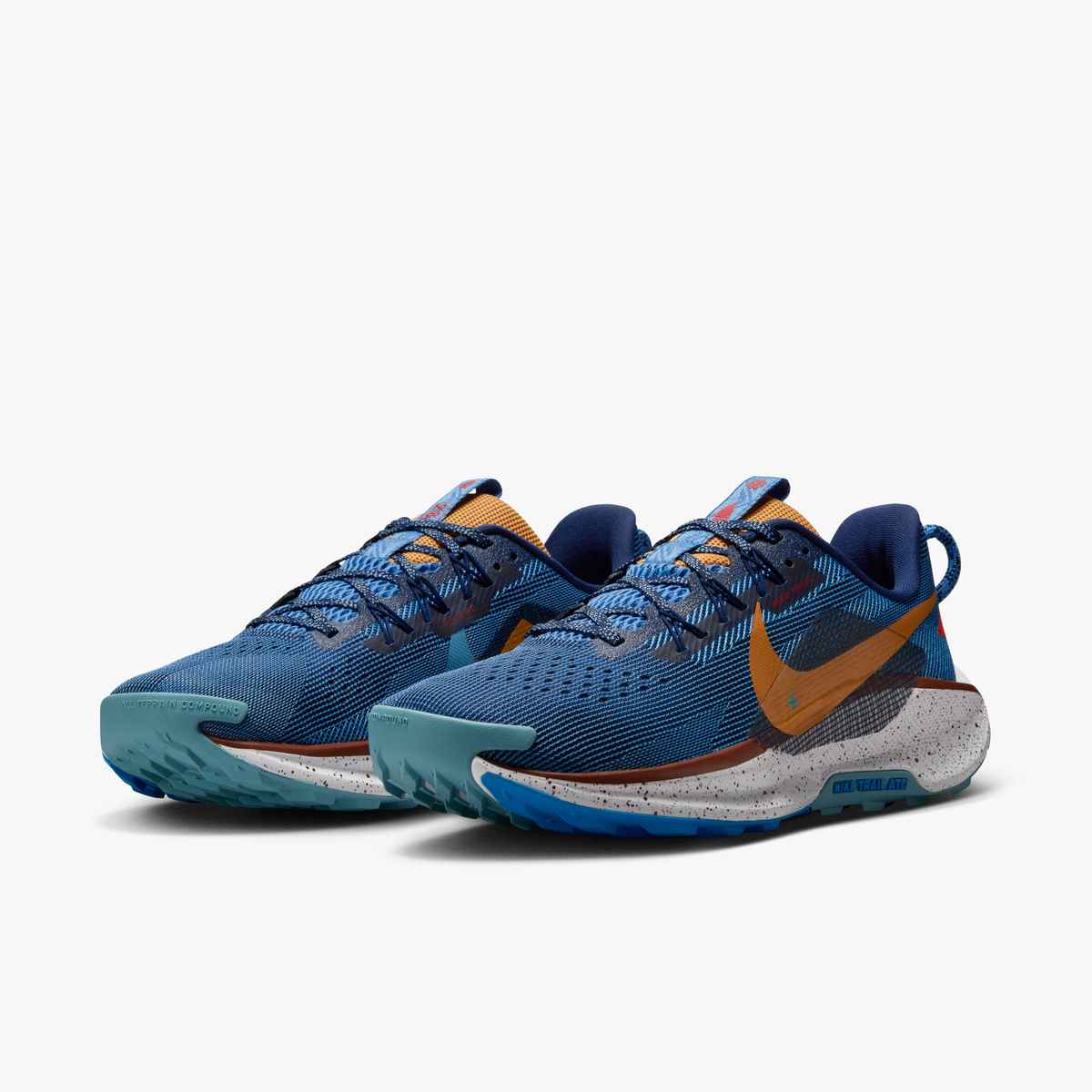 Nike Men’s React Pegasus Trail 5 (400 - Blue Void/ Monarch-Blue Beyond)
